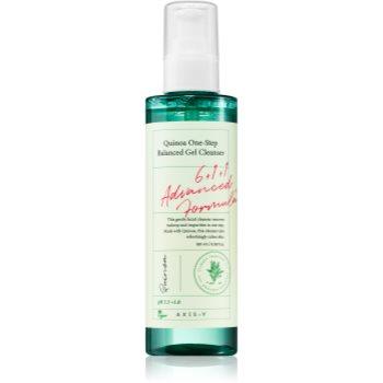 AXIS-Y 6+1+1 Advanced Formula Quinoa One-Step Balanced Gel Cleanser Gel demachiant pentru piele sensibilă - imagine 2